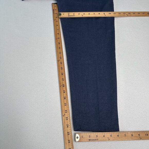 Talbots Women's Size 4 NWT Luxe Wool Slim Ankle Pant Blue - Picture 3 of 10